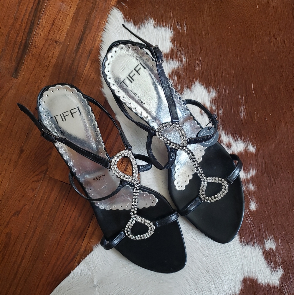 Tiffi jewellery swarovski crystal heels